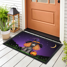 Load image into Gallery viewer, Halloween Poodle Door Mat by Poodle World