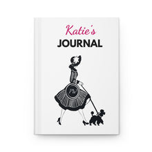 Load image into Gallery viewer, Personalized 'Life Is Good but Poodles Make It Better' Hardcover Journal