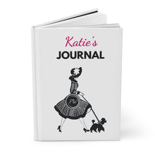 Load image into Gallery viewer, Personalized 'Life Is Good but Poodles Make It Better' Hardcover Journal
