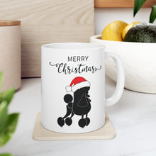 Load image into Gallery viewer, Santa Poodle Christmas Mug by Poodle World