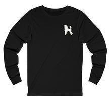 Load image into Gallery viewer, 'My Dog is a Poodle Crossed with Another Poodle' Long Sleeve T-Shirt