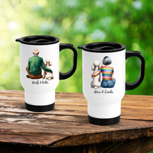 Load image into Gallery viewer, Personalized Dog Owner Travel Mug by Poodle World