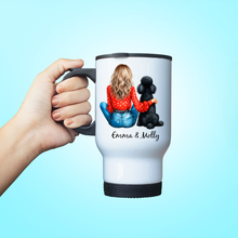 Load image into Gallery viewer, Personalized Dog Owner Travel Mug by Poodle World