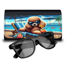 Load image into Gallery viewer, 'Poodle Paradise' Sunglasses Case by Poodle World