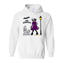 Load image into Gallery viewer, Halloween Unisex Hooded Sweatshirt by Poodle World