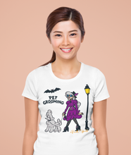 Load image into Gallery viewer, Halloween Cotton T-Shirt by Poodle World

