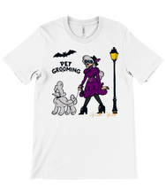 Load image into Gallery viewer, Halloween Cotton T-Shirt by Poodle World
