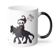 Load image into Gallery viewer, Grim Reaper Horseman with #7 Blade Dog Groomer's MAGIC Mug