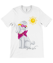 Load image into Gallery viewer, 'Here Comes the Sun' Short Sleeve Poodle World Unisex T-Shirt