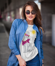 Load image into Gallery viewer, 'Here Comes the Sun' Short Sleeve Poodle World Unisex T-Shirt