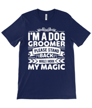 Load image into Gallery viewer, 'I'm a Dog Groomer' Unisex Short Sleeve Poodle World T-Shirt