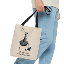 Load image into Gallery viewer, 'Life Is Good but Poodles Make It Better' Tote Bag by Poodle World