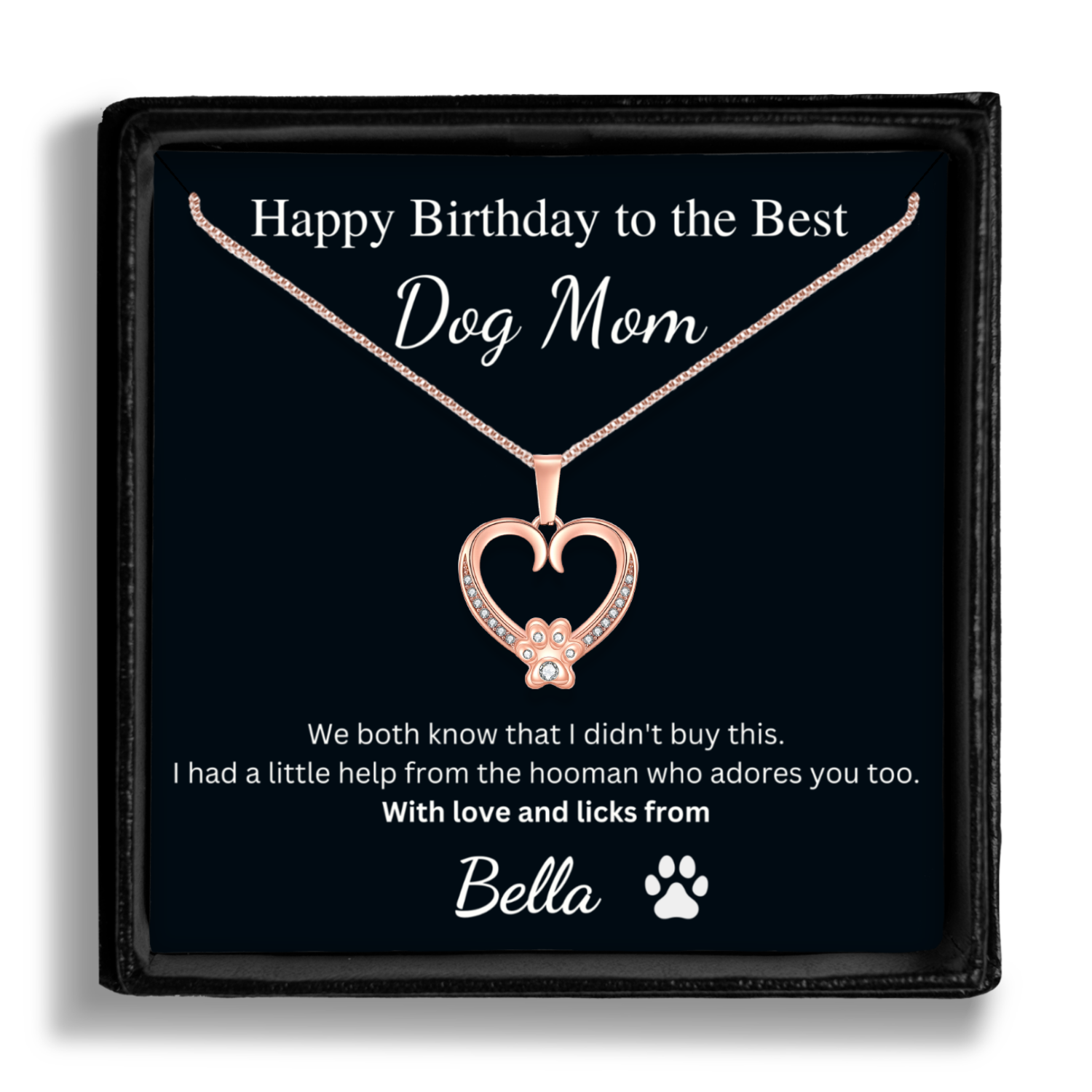 Proud dog mom hot sale necklace