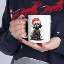 Load image into Gallery viewer, Poodle Puppy Christmas Mug by Poodle World