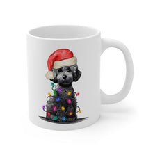 Load image into Gallery viewer, Poodle Puppy Christmas Mug by Poodle World