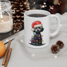 Load image into Gallery viewer, Poodle Puppy Christmas Mug by Poodle World
