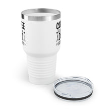 Load image into Gallery viewer, 'Coffee First Then Dog Grooming' - 30 oz Ringneck Tumbler