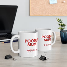 Load image into Gallery viewer, 'Poodle Mum' - Personalised Ceramic Mug