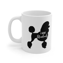 Load image into Gallery viewer, 'I Have Standards' Poodle World Ceramic Mug