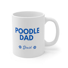Load image into Gallery viewer, 'Poodle Dad' - Personalised Ceramic Mug