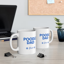 Load image into Gallery viewer, 'Poodle Dad' - Personalised Ceramic Mug