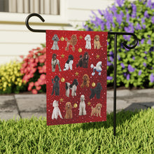 Load image into Gallery viewer, Christmas Poodle Garden &amp; House Banner by Poodle World
