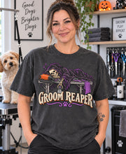 Load image into Gallery viewer, Groom Reaper Dog Groomer's Short Sleeve Unisex T-Shirt

