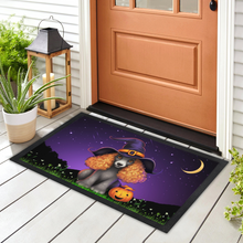 Load image into Gallery viewer, Halloween Poodle Door Mat by Poodle World
