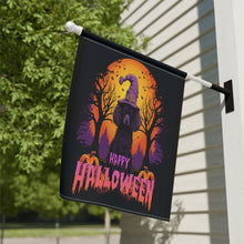 Load image into Gallery viewer, Happy Halloween Garden Flag by Poodle World
