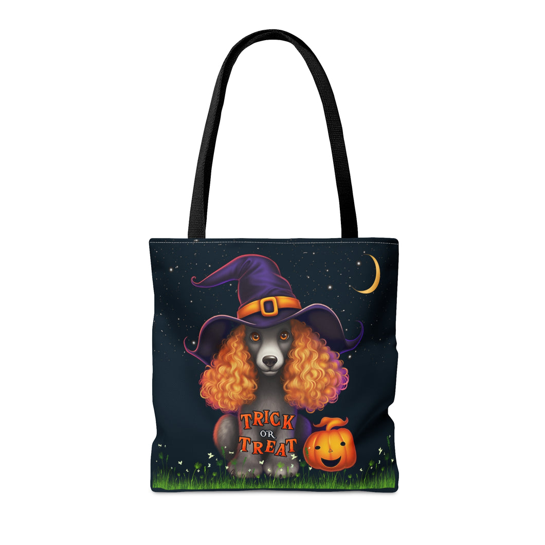 Trick or Treat Halloween Tote Bag by Poodle World