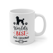 Load image into Gallery viewer, &#39;World&#39;s Best Dog Groomer&#39; Ceramic Mug
