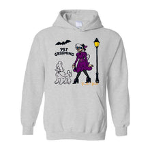 Load image into Gallery viewer, Halloween Unisex Hooded Sweatshirt by Poodle World
