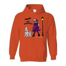 Load image into Gallery viewer, Halloween Unisex Hooded Sweatshirt by Poodle World
