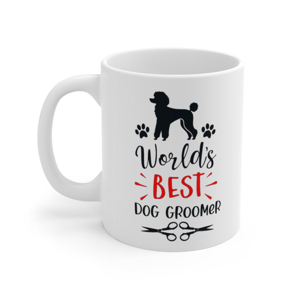 'World's Best Dog Groomer' Ceramic Mug